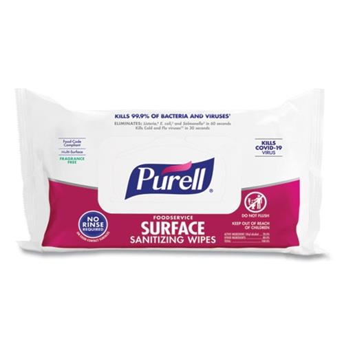 WIPES-PUR-SUR Foodservice Surface Sanitizing Wipes - Image 1