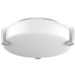 12"" Ceiling Light w/ Frosted Acrylic and Satin Nickel Finish