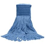 Wide Band Blue Loop End Blended Mop