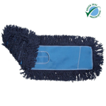 5 X 36"" Blue Blended Looped End Dust Mop Refills