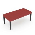 Red Roof Inn Lobby Bench