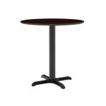Red Roof Inn 30"" Round Breakfast Room Table