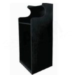 Black Micro-Fridge Cabinet