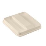 Vanilla Square Ice Bucket Lid Only
