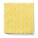 Rubbermaid HYGEN™ Microfiber Bathroom Cloth - Yellow