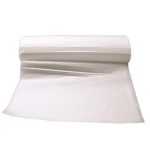 43x48 (56 Gallon) 15 Mic High Density Can Liner Roll Pack - Natural