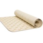 14 x 22 Rubber Gripping Bathmat -Ecru