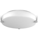 16"" Ceiling Light w/ Frosted Acrylic and Satin Nickel Finish