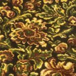 Closeout Patterned Carpet: Black Rocco