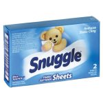 Snuggle Fabric Softener Sheet