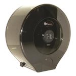 Jr. Jumbo Single Roll Dispenser - Translucent Black