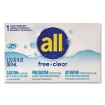 Free Clear HE Liquid Laundry Detergent, Unscented, 1.25 oz Vending Box