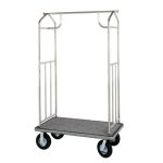 Transporter Series Chrome Bellman's Cart